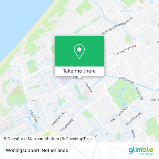 Woningsupport map