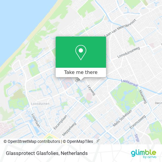 Glassprotect Glasfolies map