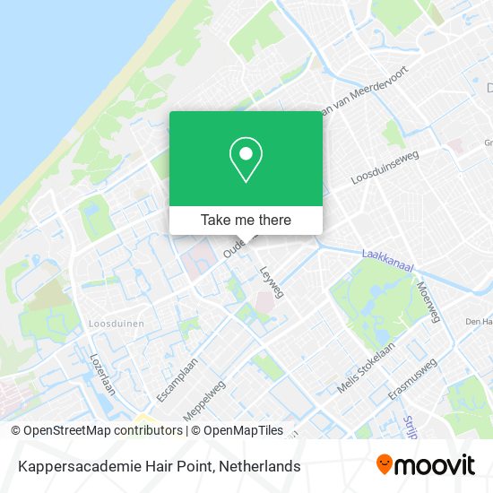 Kappersacademie Hair Point map