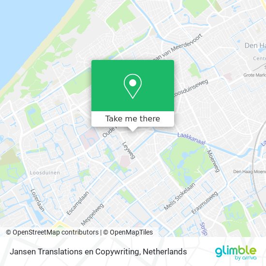 Jansen Translations en Copywriting map