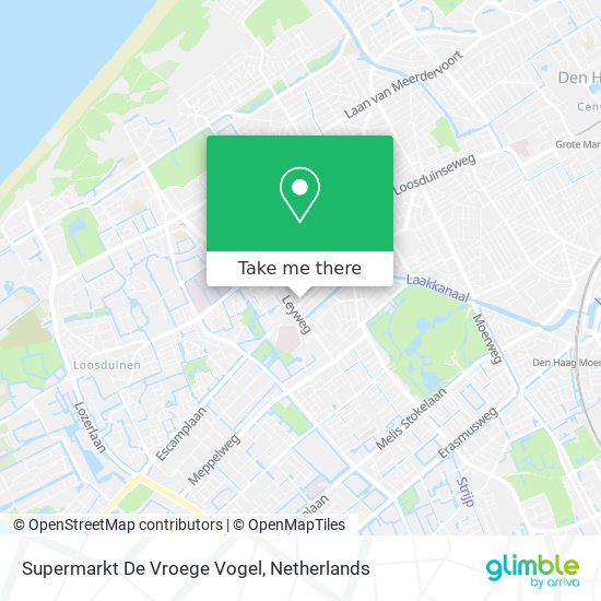 Supermarkt De Vroege Vogel map