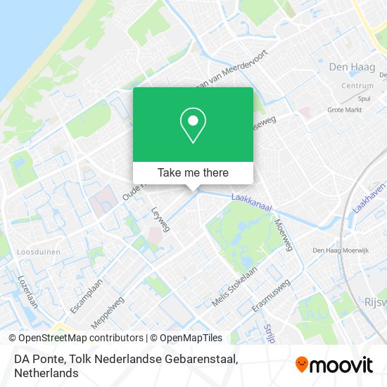 DA Ponte, Tolk Nederlandse Gebarenstaal map