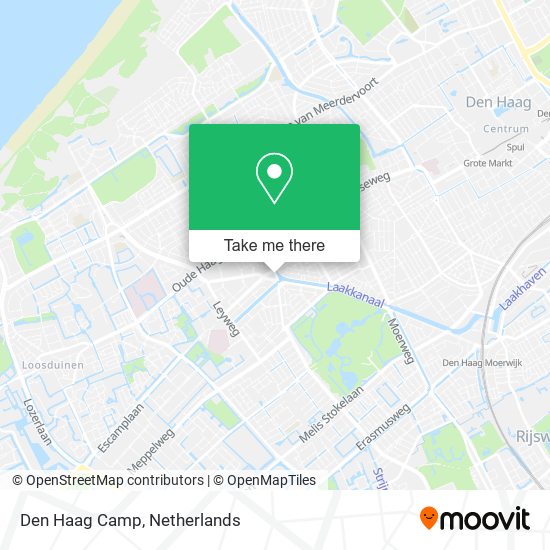 Den Haag Camp map