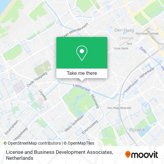 License and Business Development Associates map
