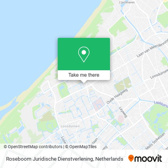 Roseboom Juridische Dienstverlening map