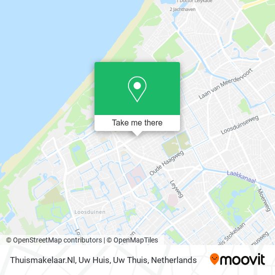 Thuismakelaar.Nl, Uw Huis, Uw Thuis Karte