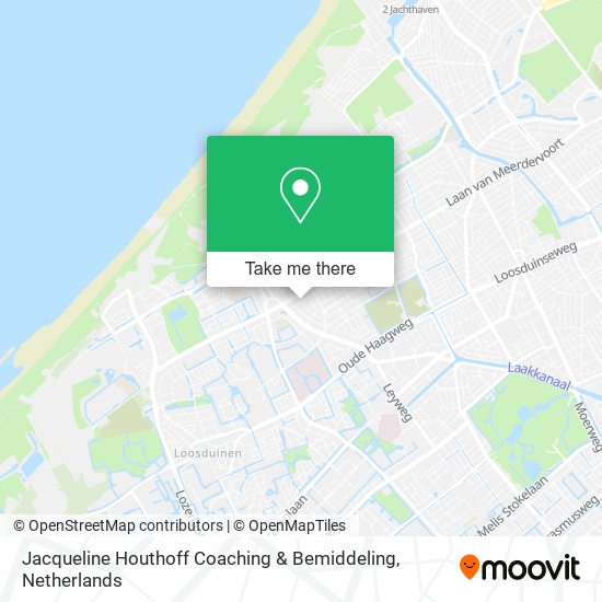 Jacqueline Houthoff Coaching & Bemiddeling map