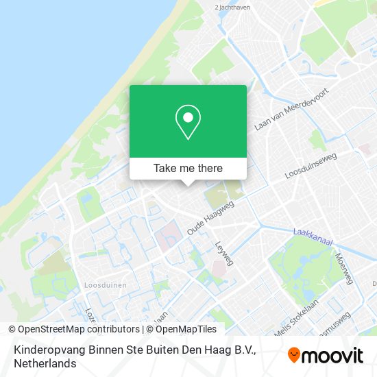 Kinderopvang Binnen Ste Buiten Den Haag B.V. Karte