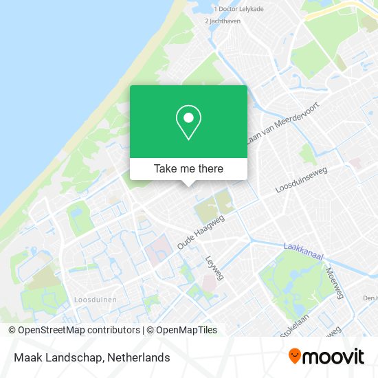 Maak Landschap map