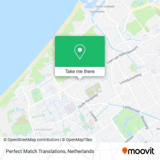 Perfect Match Translations map