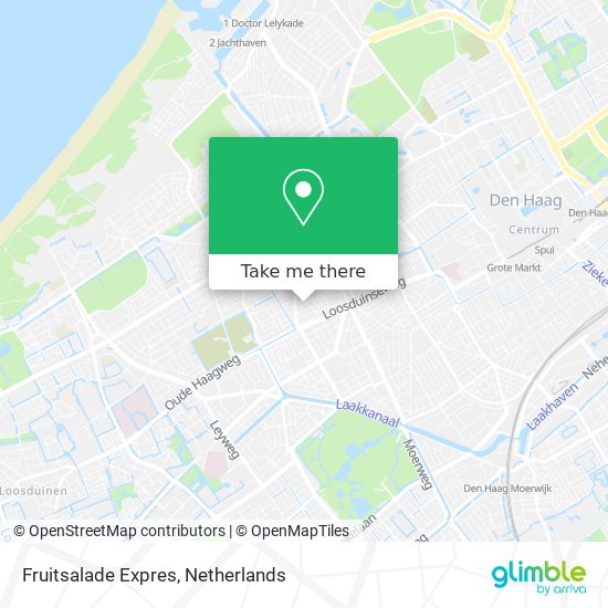 Fruitsalade Expres Karte