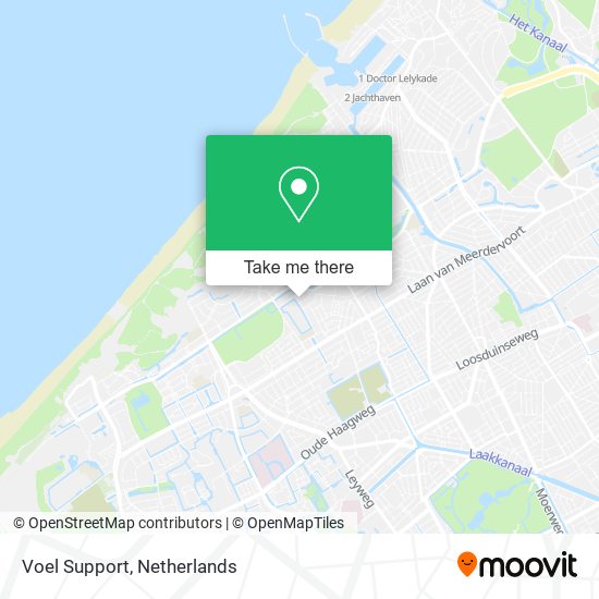 Voel Support map