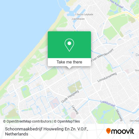 Schoonmaakbedrijf Houweling En Zn. V.O.F. Karte