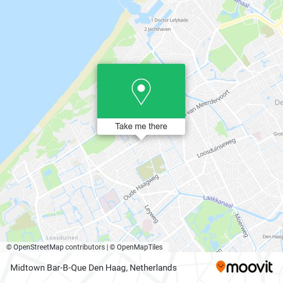 Midtown Bar-B-Que Den Haag Karte