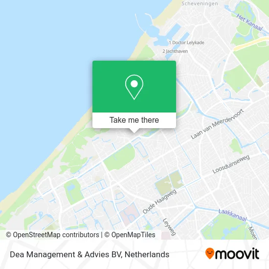 Dea Management & Advies BV map