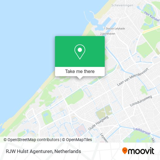 RJW Hulst Agenturen map