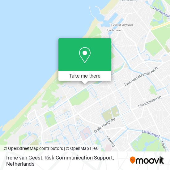 Irene van Geest, Risk Communication Support map