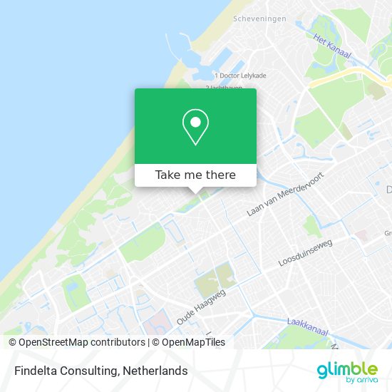 Findelta Consulting map