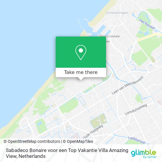 Sabadeco Bonaire voor een Top Vakantie Villa Amazing View map