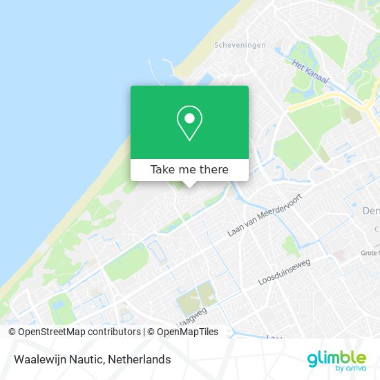 Waalewijn Nautic map