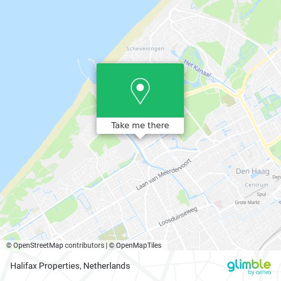 Halifax Properties Karte