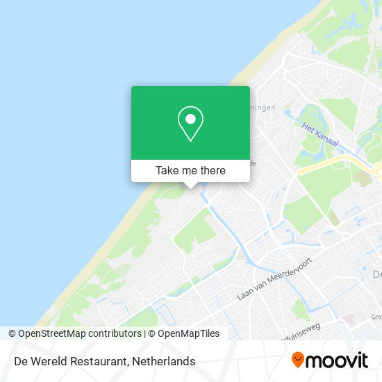 De Wereld Restaurant map