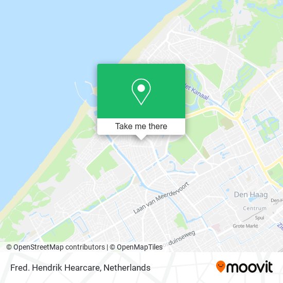 Fred. Hendrik Hearcare map