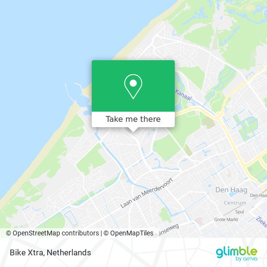 Bike Xtra map