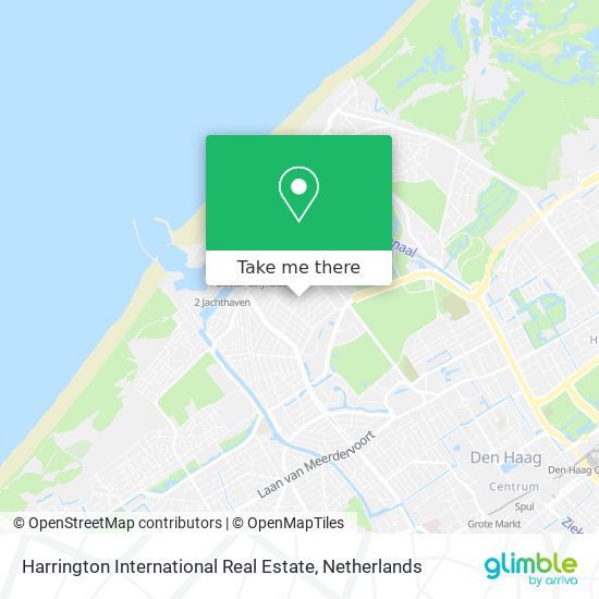 Harrington International Real Estate map