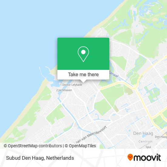 Subud Den Haag map