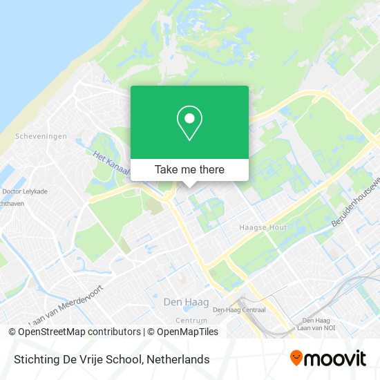 Stichting De Vrije School map