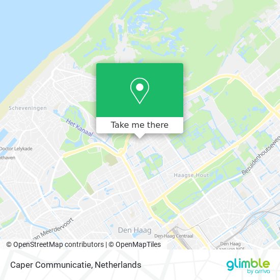 Caper Communicatie map