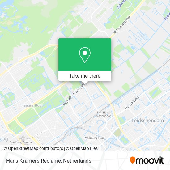 Hans Kramers Reclame map