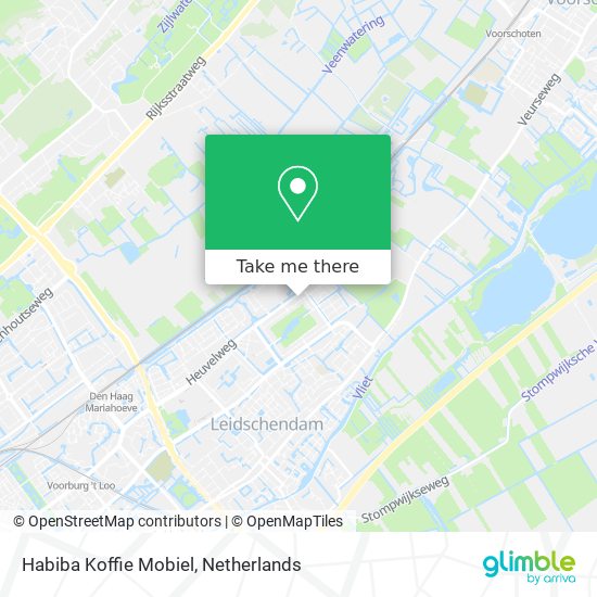 Habiba Koffie Mobiel Karte