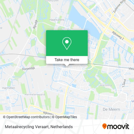 Metaalrecycling Veraart Karte