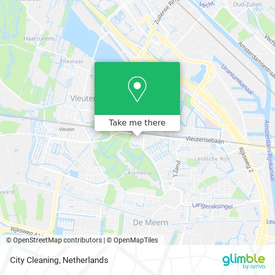 City Cleaning map
