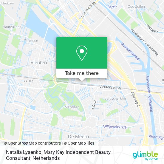 Natalia Lysenko, Mary Kay Independent Beauty Consultant map