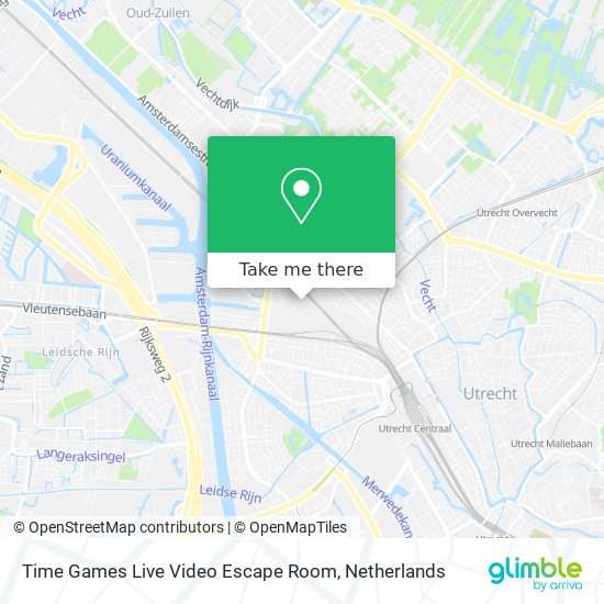 Time Games Live Video Escape Room map