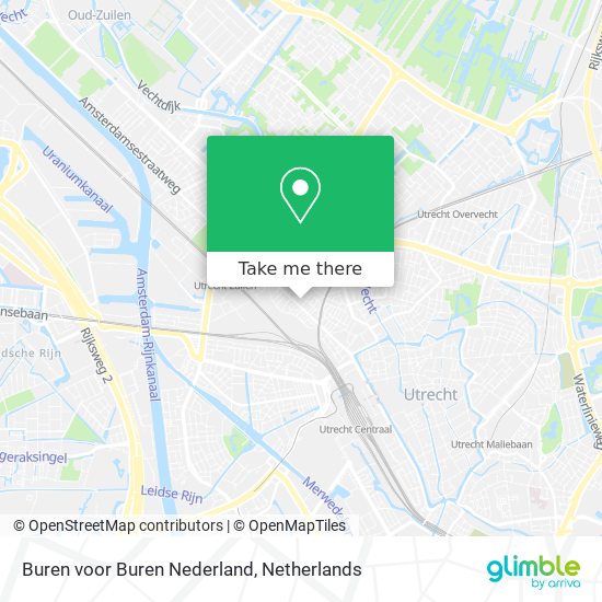 Buren voor Buren Nederland map
