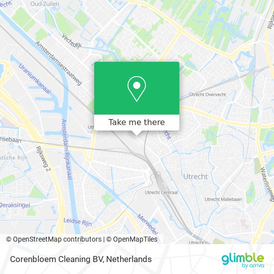Corenbloem Cleaning BV map