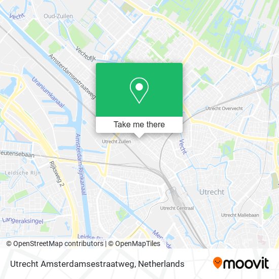 Utrecht Amsterdamsestraatweg map