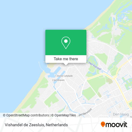 Vishandel de Zeesluis map