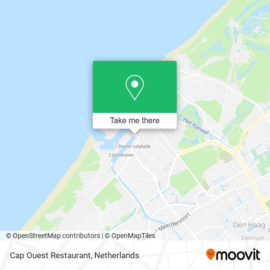 Cap Ouest Restaurant map