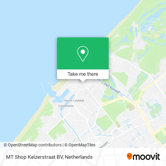 MT Shop Keizerstraat BV map