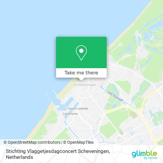 Stichting Vlaggetjesdagconcert Scheveningen Karte