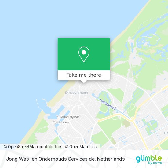 Jong Was- en Onderhouds Services de map