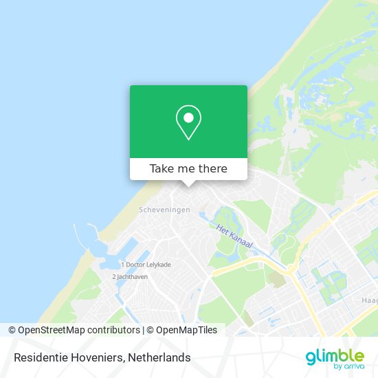 Residentie Hoveniers map