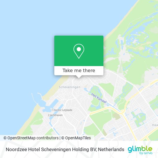 Noordzee Hotel Scheveningen Holding BV Karte