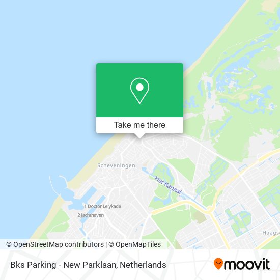 Bks Parking - New Parklaan map