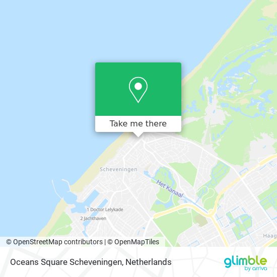 Oceans Square Scheveningen map